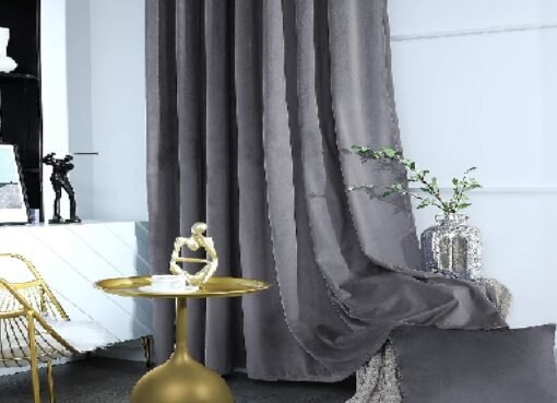 Elevate Your Living Room with Luxurious Velvet Curtains