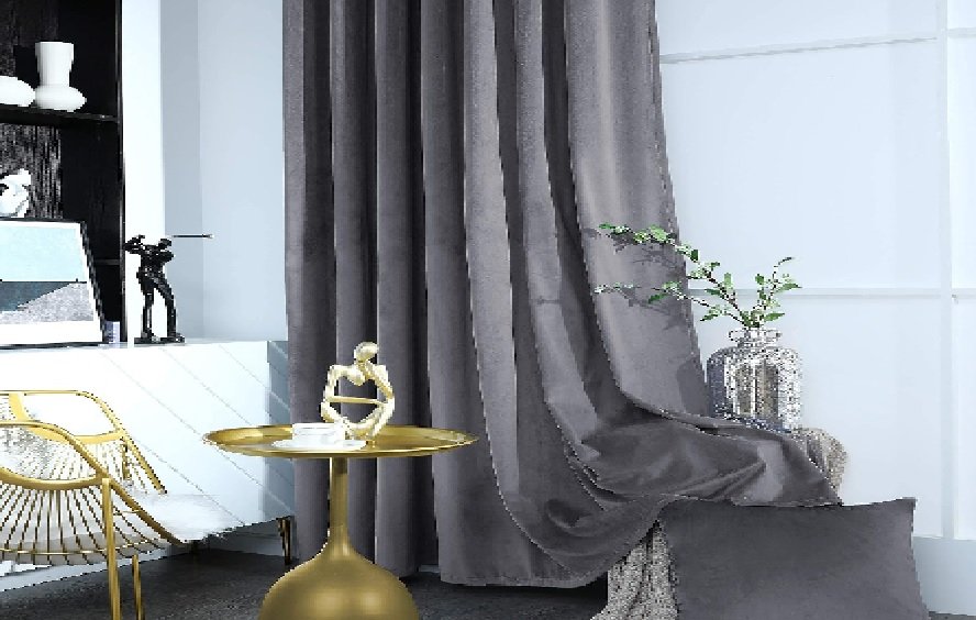 Elevate Your Living Room with Luxurious Velvet Curtains