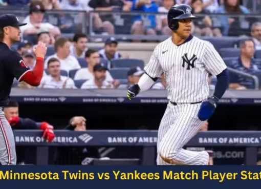 Minnesota Twins vs Yankees Match Player Stats