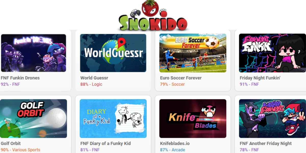 Snokido: Play Free Online Games Without Download